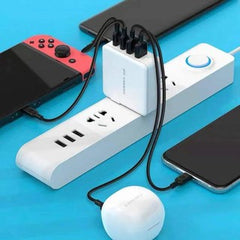 Momax 100w 4 Port Gan Charger White