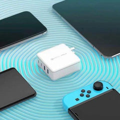 Momax 100w 4 Port Gan Charger White