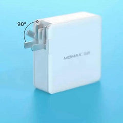 Momax 100w 4 Port Gan Charger White