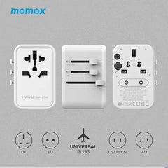 Momax 1-World Travel Adapter