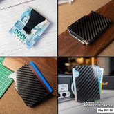 Carbon Fiber Money Clip Garter