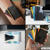 Carbon Fiber Money Clip Slide