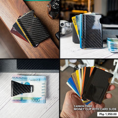 Carbon Fiber Money Clip Slide