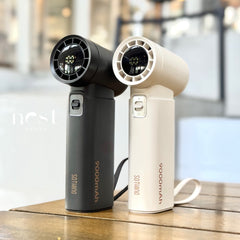 Sothing Engine Power Handheld Fan and Power Bank