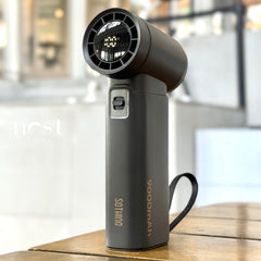 Sothing Engine Power Handheld Fan and Power Bank