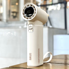 Sothing Engine Power Handheld Fan and Power Bank