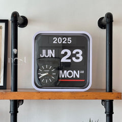 Fartech Auto Calendar Flip Clock