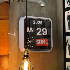 Fartech Auto Calendar Flip Clock