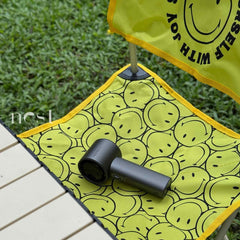 Smiley X Olymmons | Camping Table & Chair | Foldable Camping Trolley
