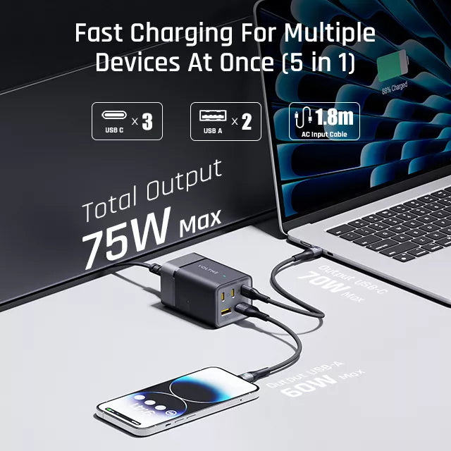 Voltme Vito Go 75W Power Strip