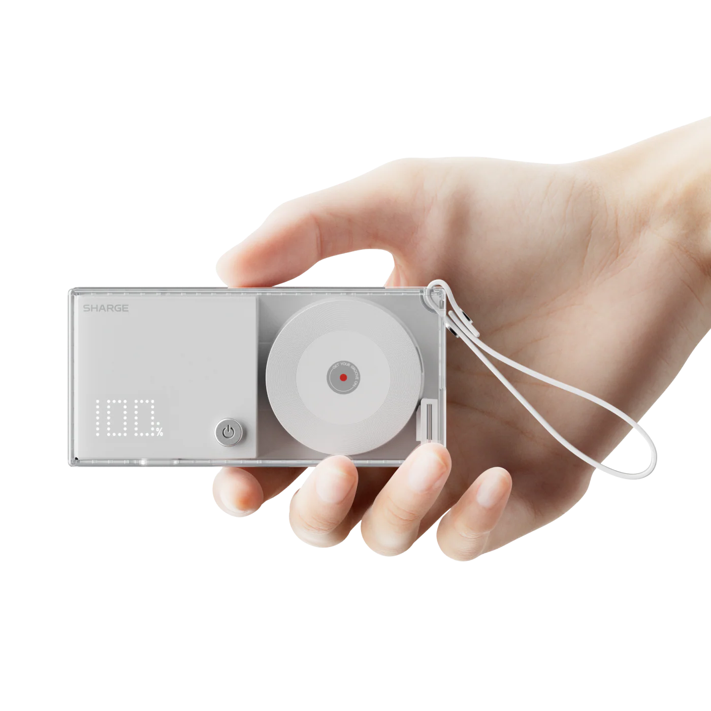 Sharge Retractable Powerbank 10000mAh