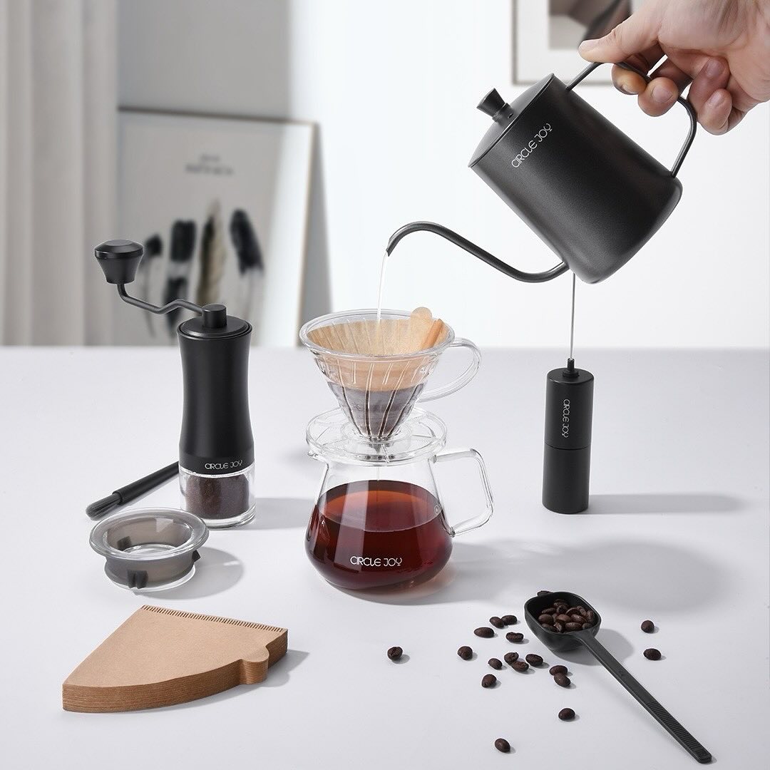 Circle Joy Manual Coffee Maker Set