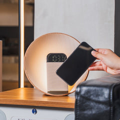 Wireless Charging Music Shell Lamp