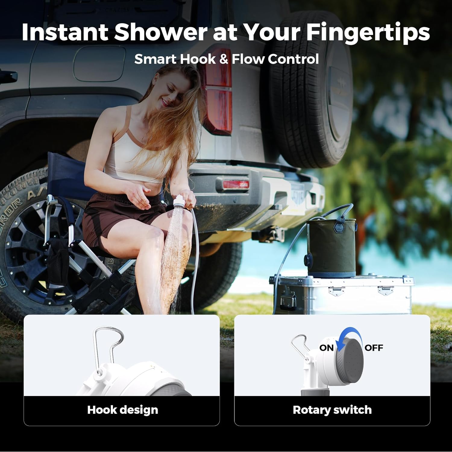 Flextail Tiny Portable Shower