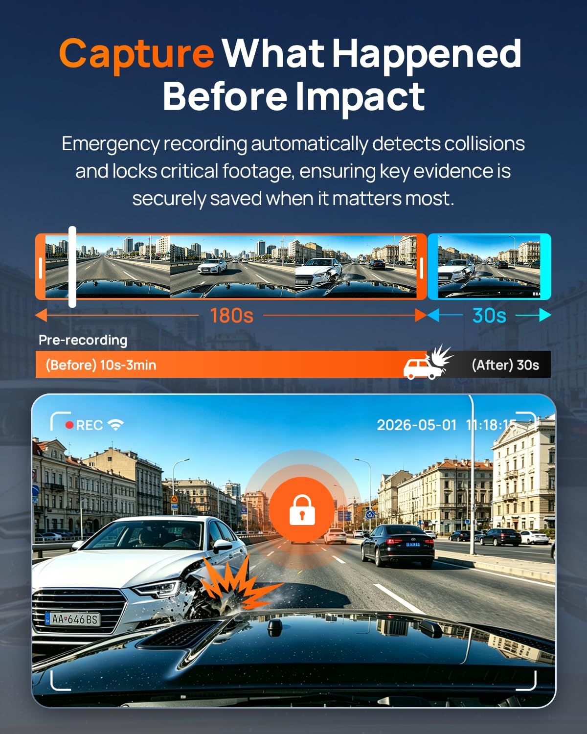 70mai Dash Cam 4k A810 Lite