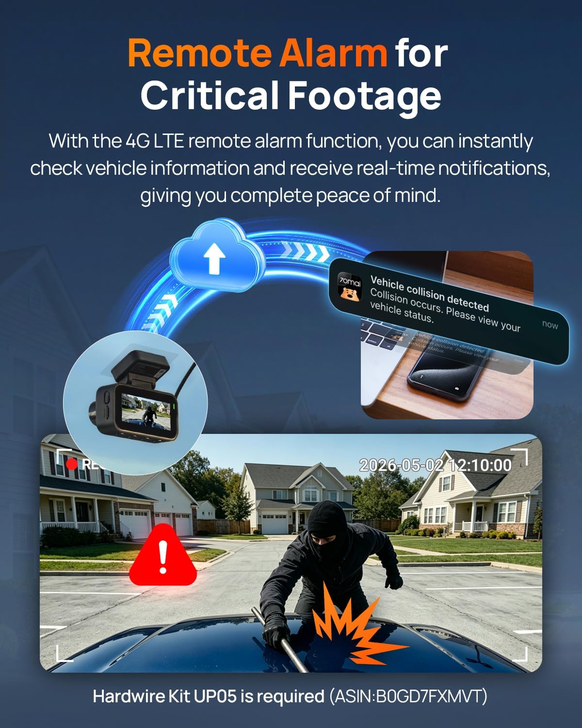 70mai Dash Cam 4k A810 Lite