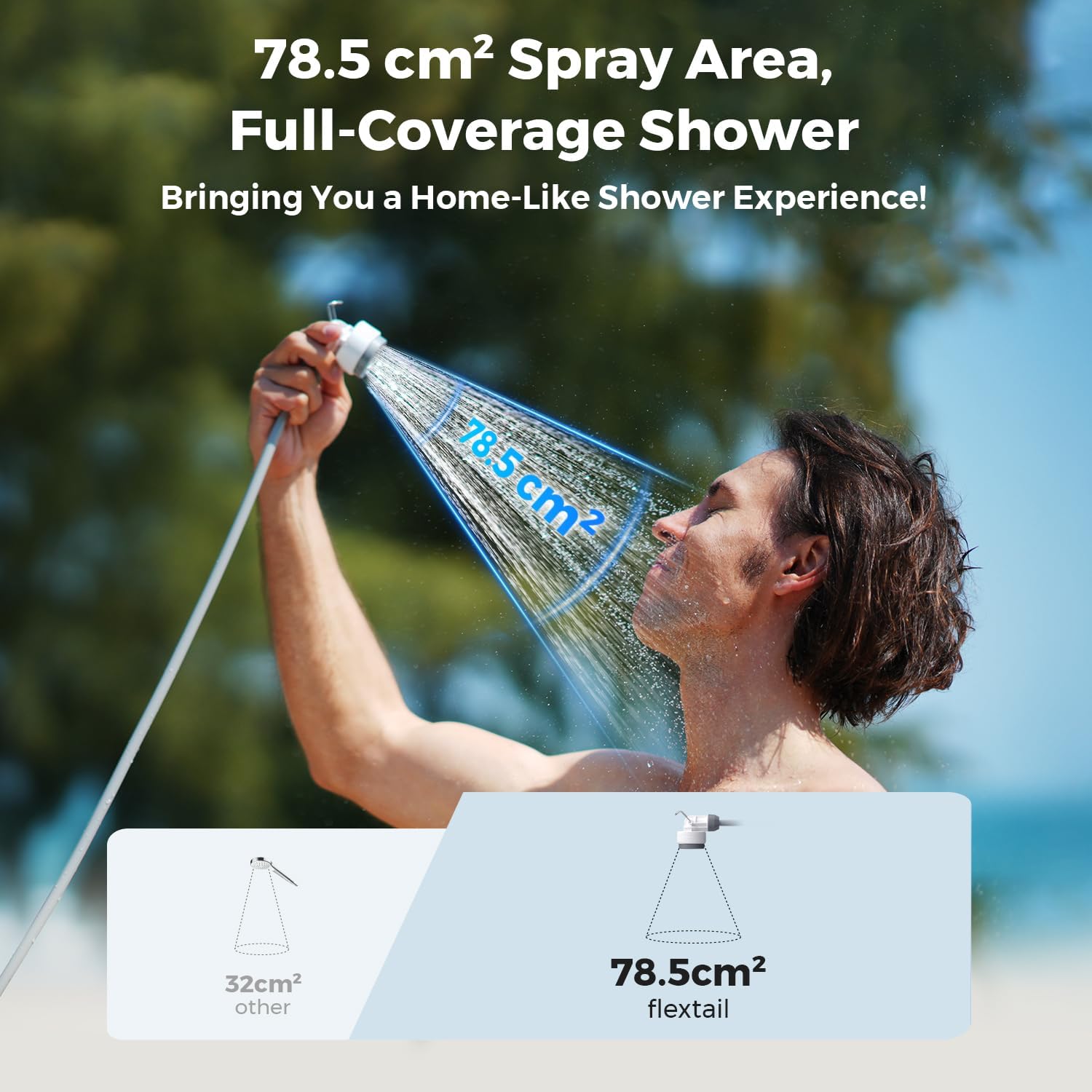 Flextail Tiny Portable Shower