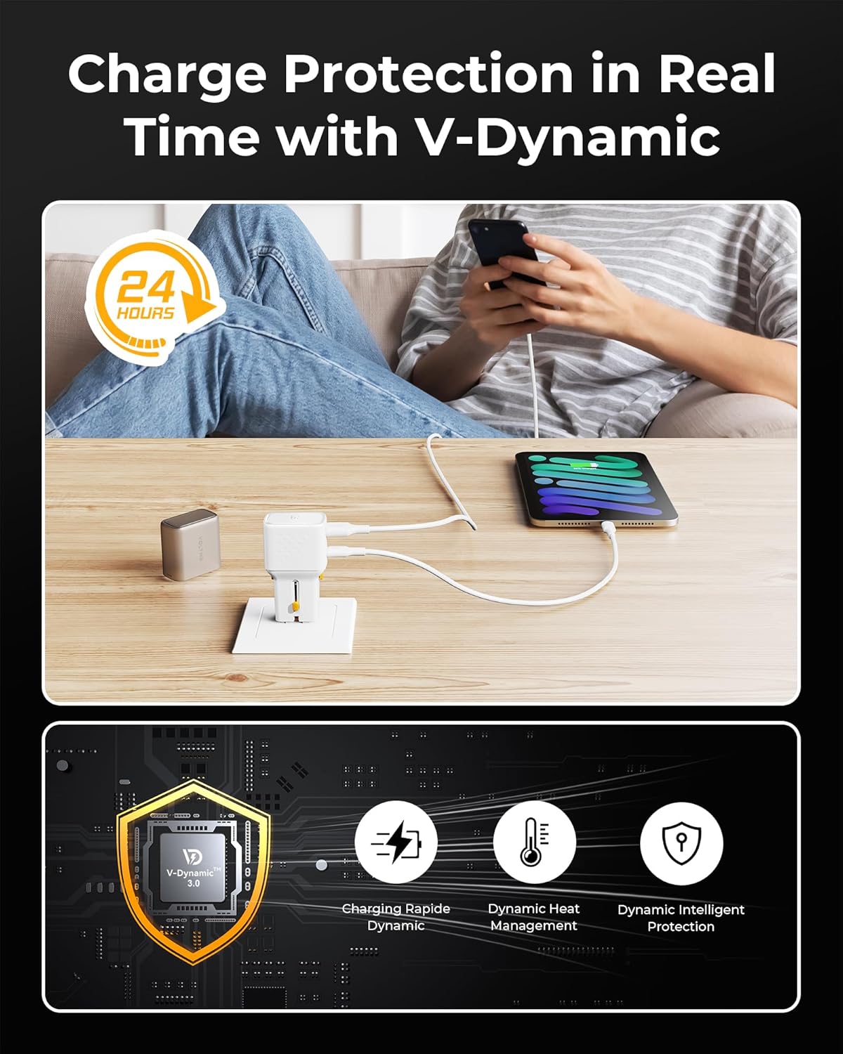Voltme Vito Go 35W Travel Adapter