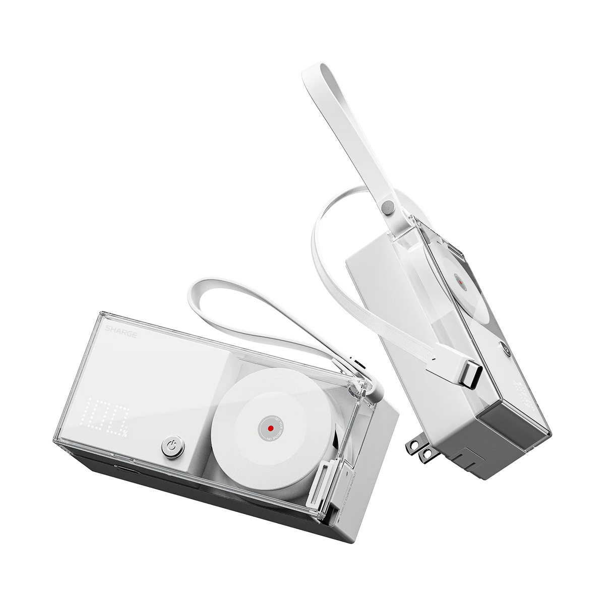 Sharge Retractable Powerbank 10000mAh