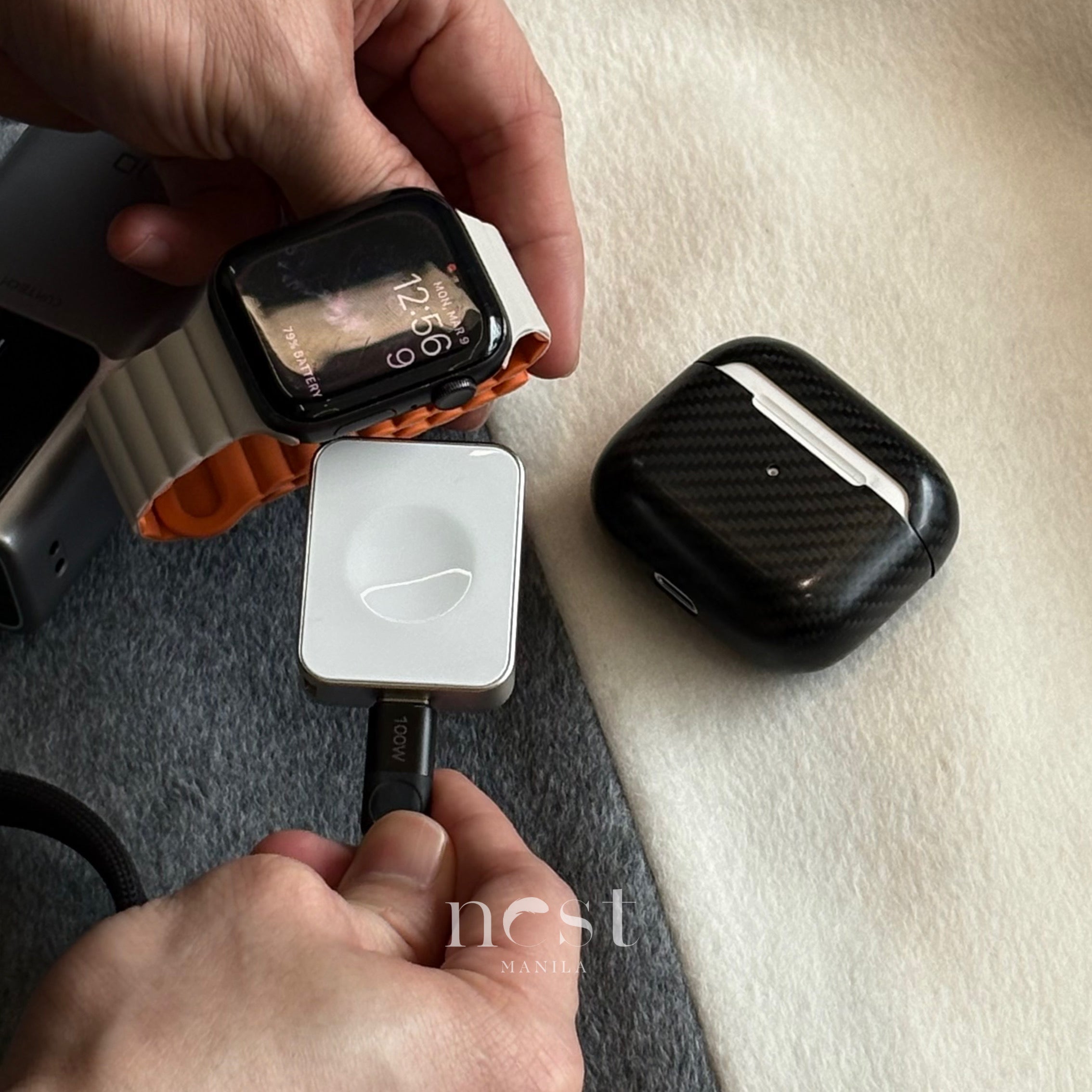 Coteci Dual Interface iWatch Charger