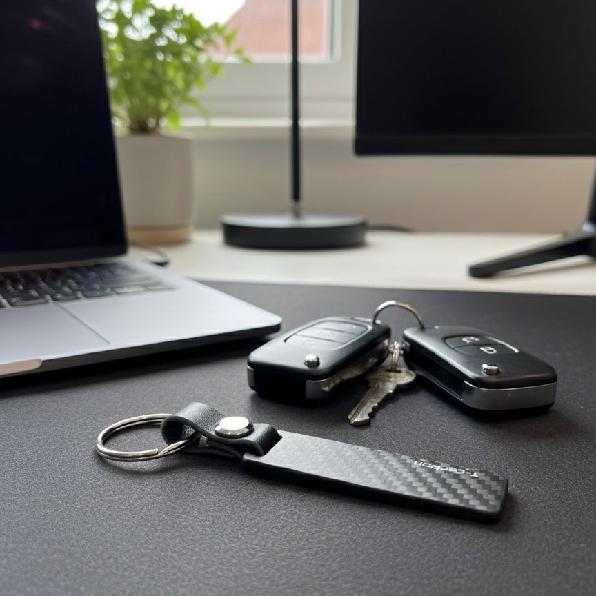 Carbon Fiber Keychain