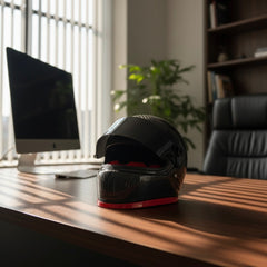 Carbon Fiber Ashtray Helmet