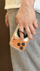 Carbon Fiber Magnetic Phone Ring Holder