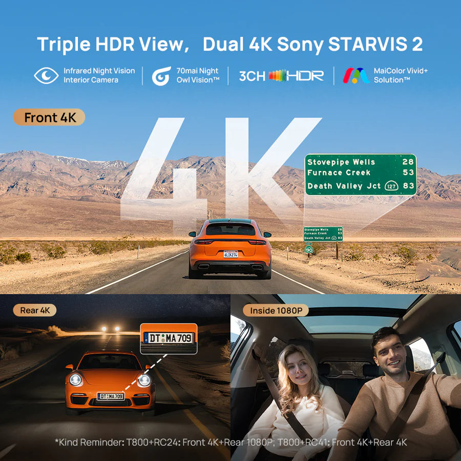 70mai Dash Cam T800