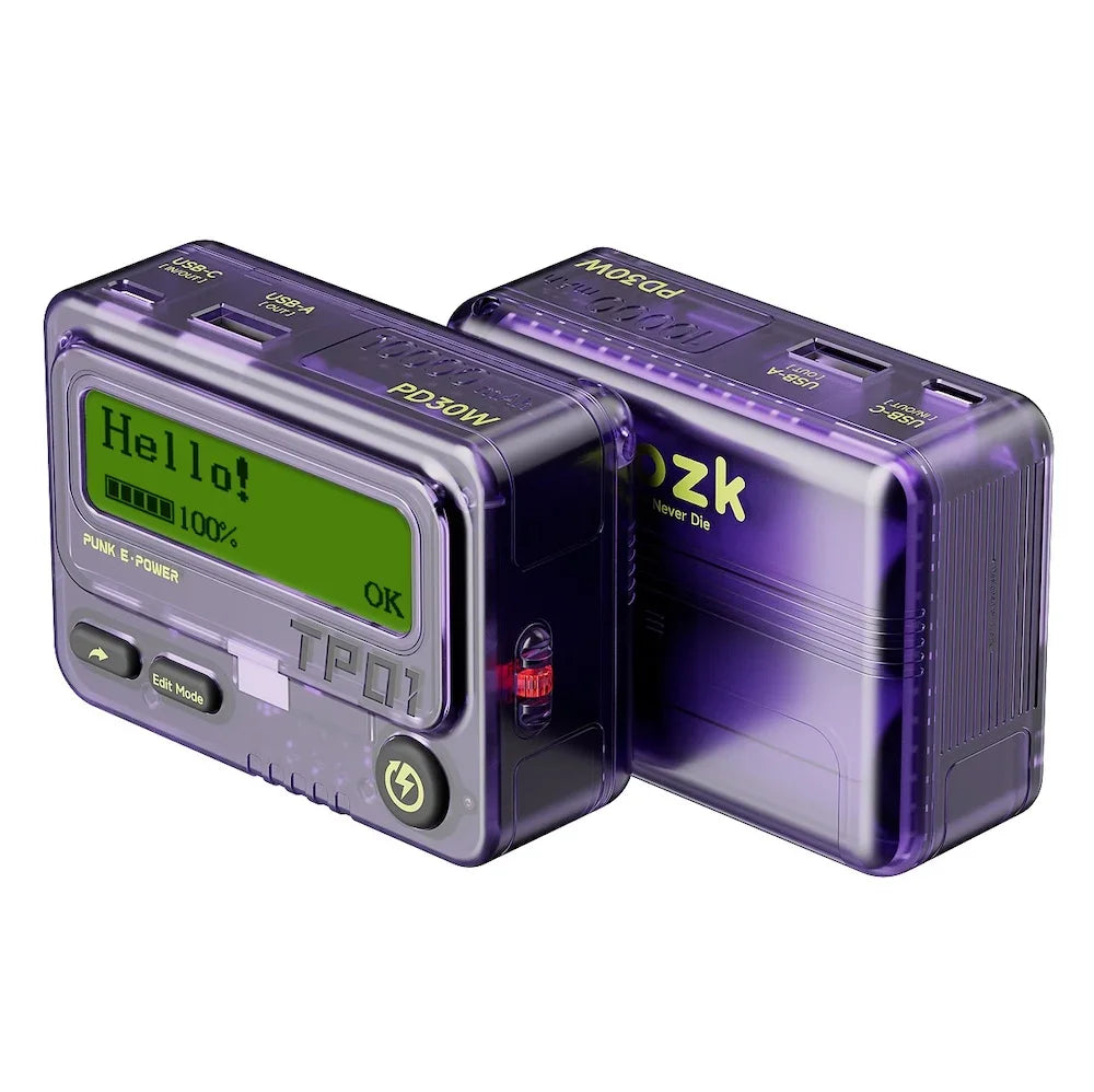 trozk beeper powerbank purple