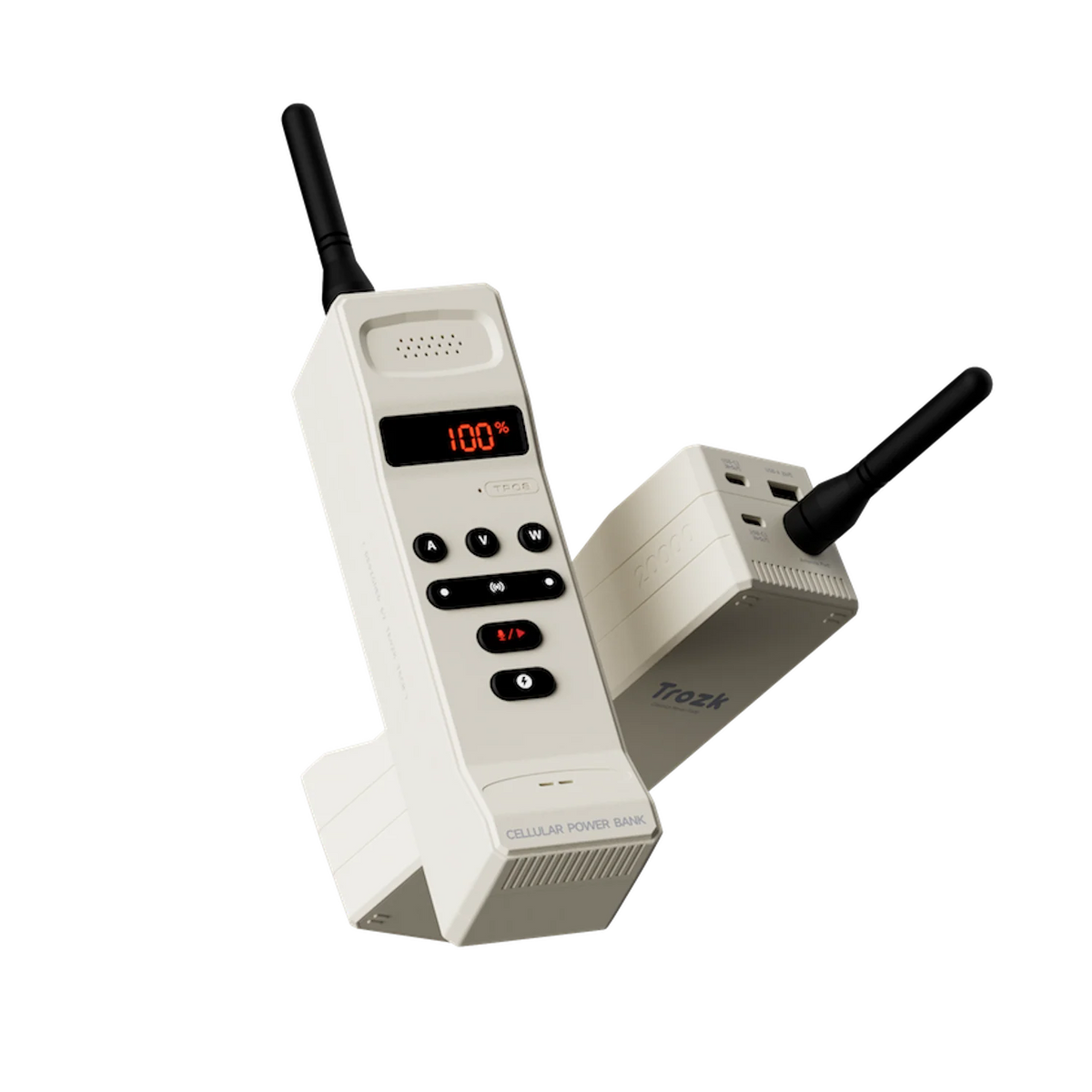 Trozk Walkie Talkie Cellular Powerbank