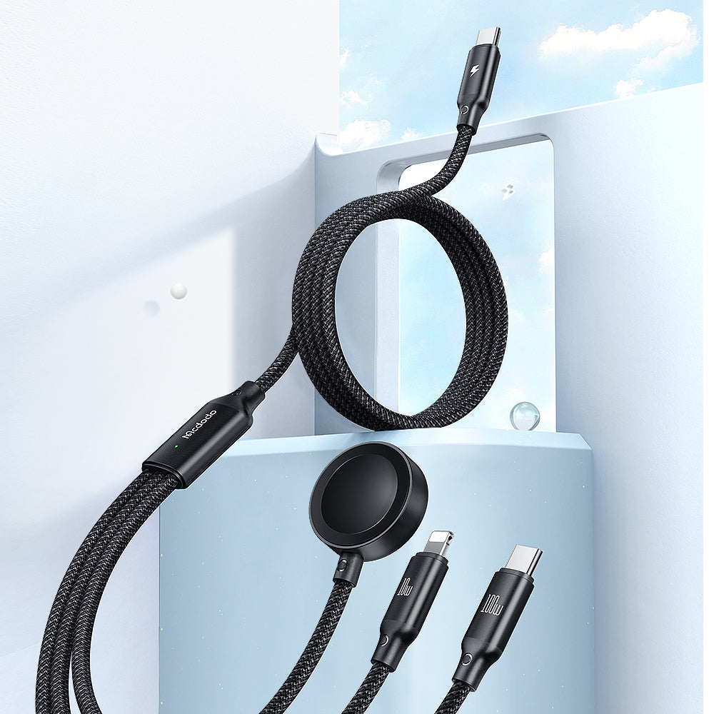 McDodo Type C L+C+ Wireless Charger 100w