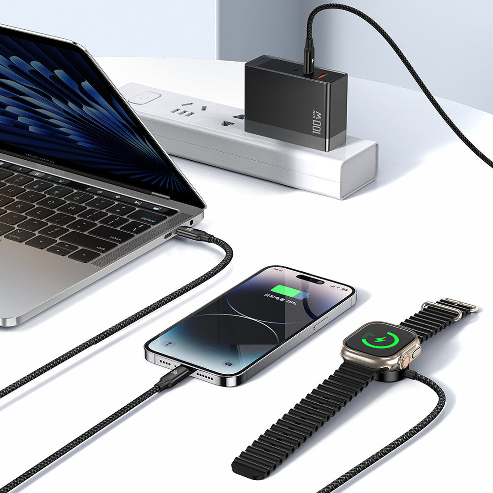 McDodo Type C L+C+ Wireless Charger 100w