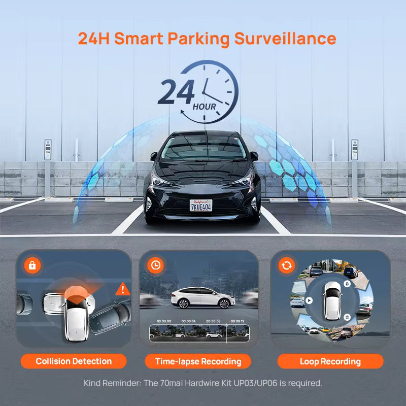 70mai Dash Cam Rearview S410