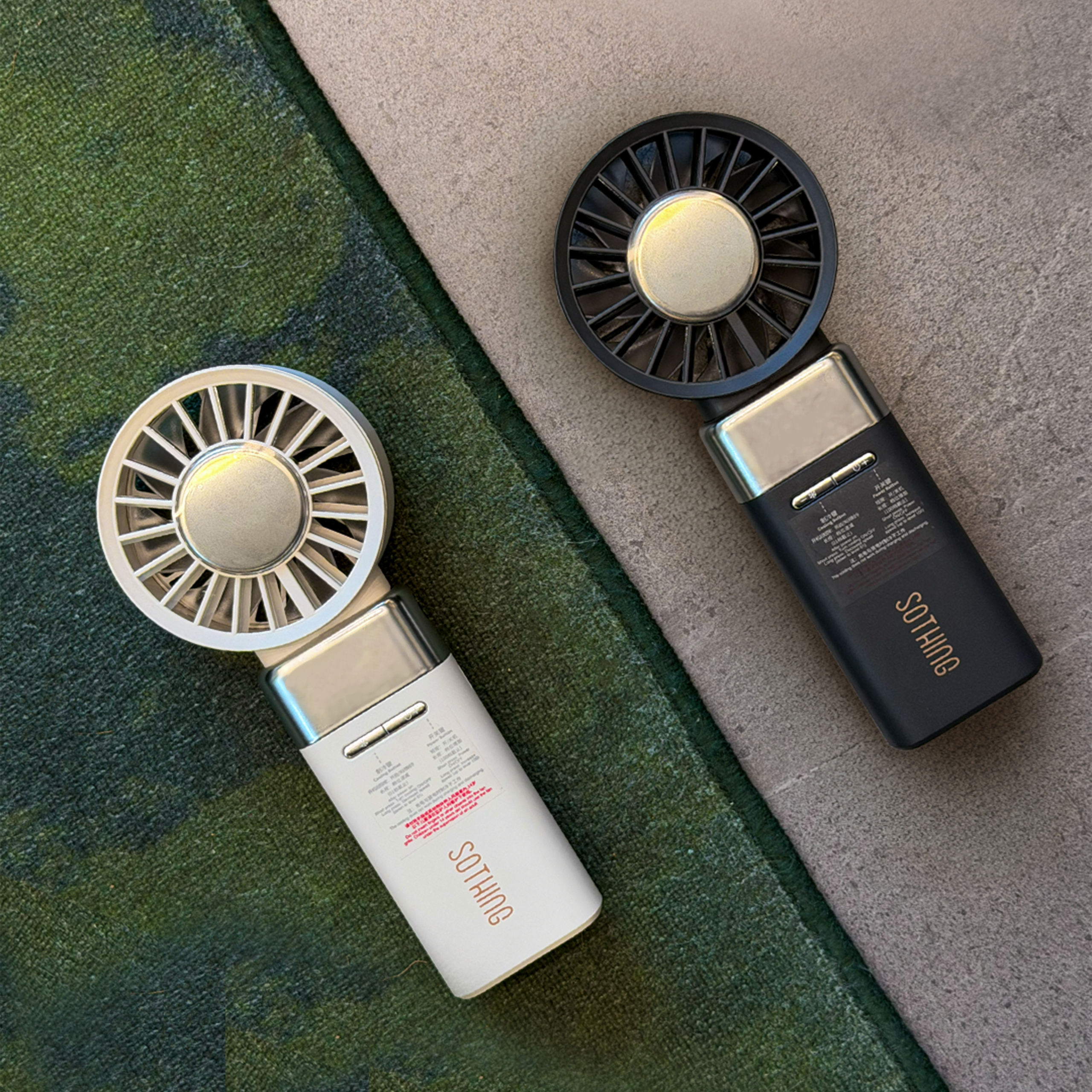 Sothing Power Bank Handheld Fan - Ice Z Power 2