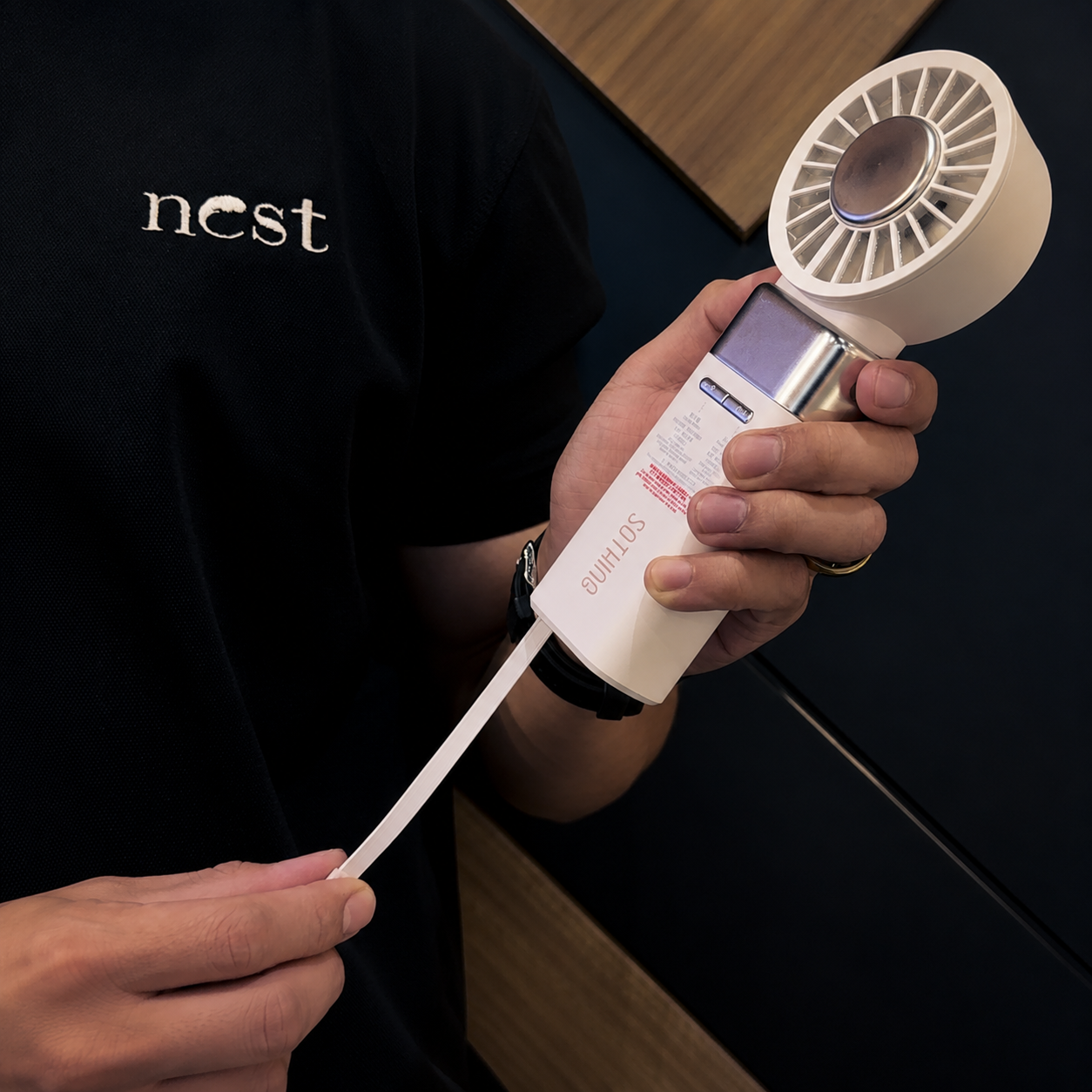 Sothing Power Bank Handheld Fan - Ice Z Power 2
