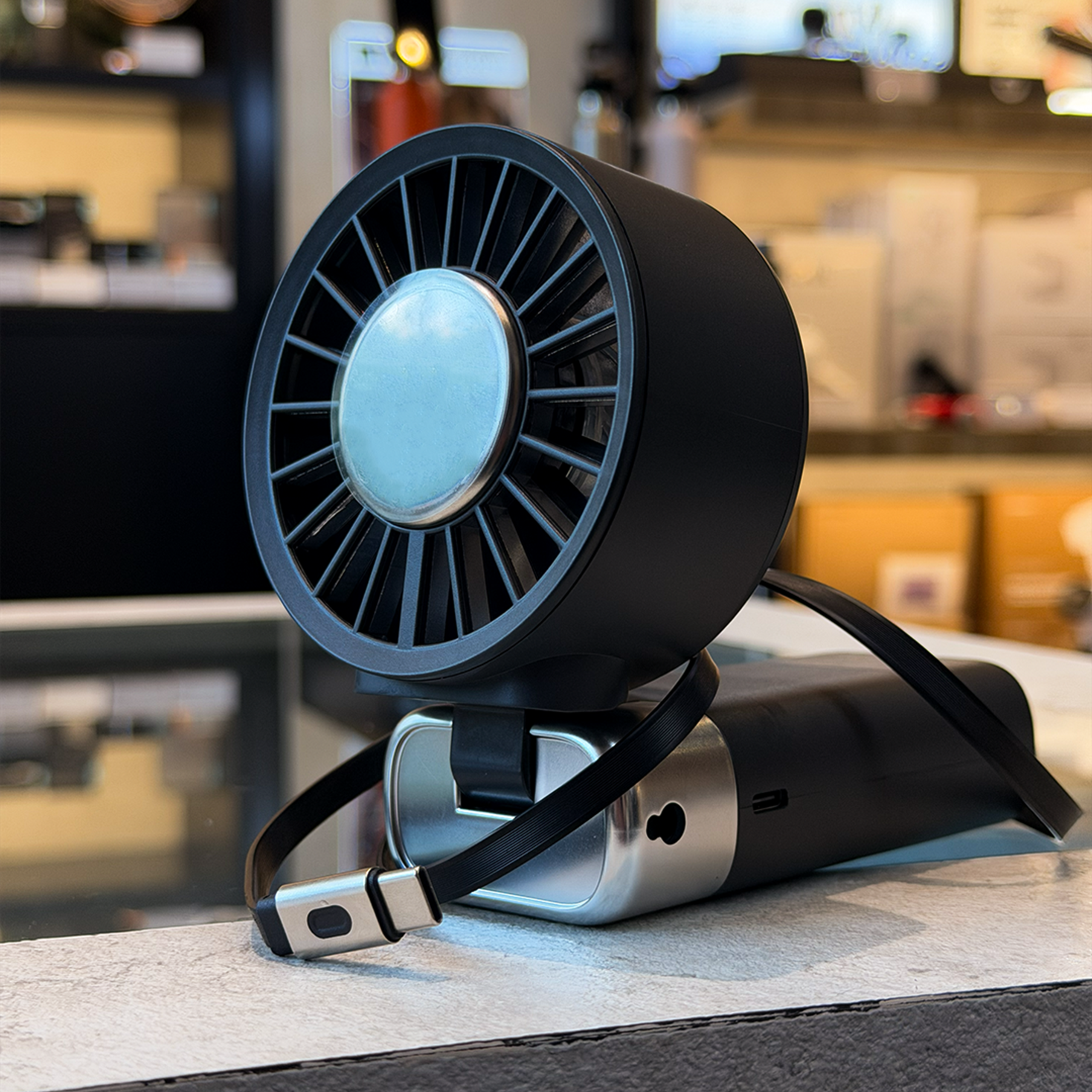Sothing Power Bank Handheld Fan - Ice Z Power 2