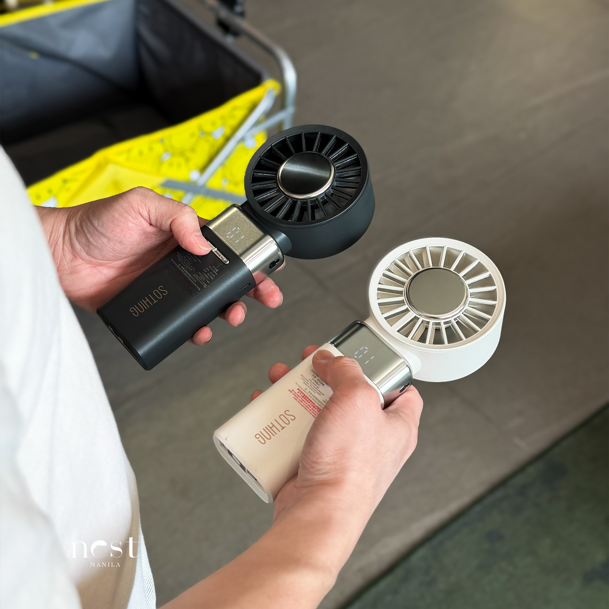 Sothing Power Bank Handheld Fan - Ice Z Power 2