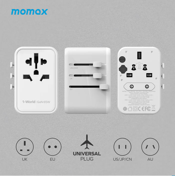 Momax 1-World Travel Adapter