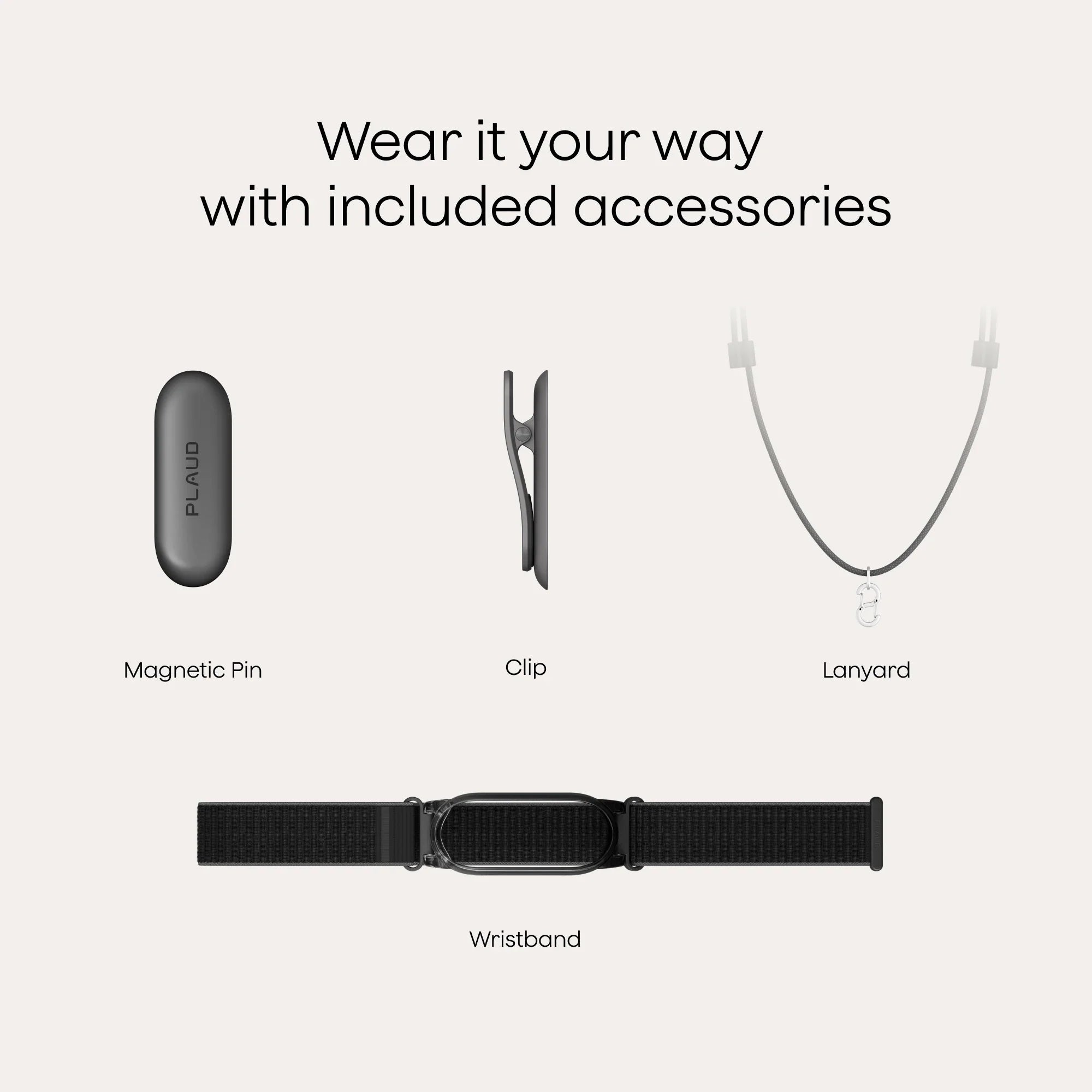 Plaud NotePin S AI Voice Recorder