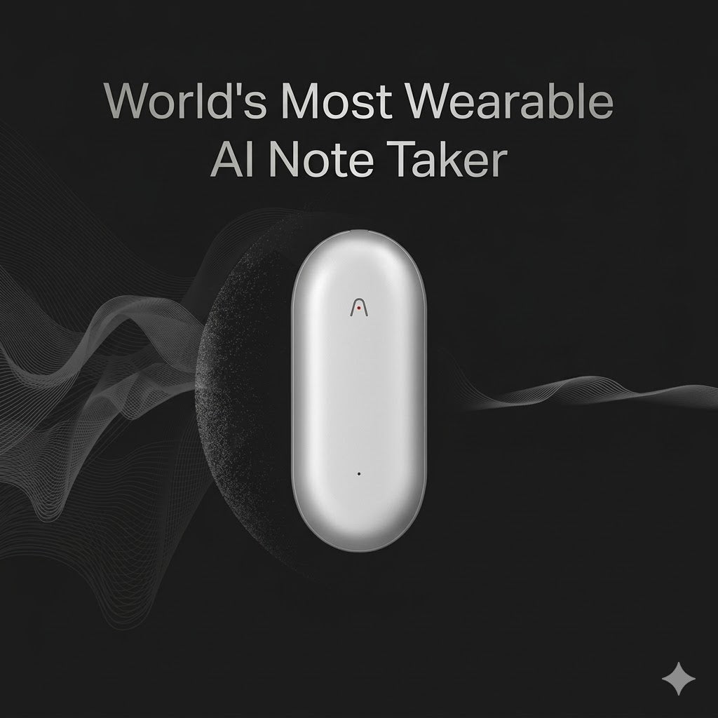 Plaud NotePin S AI Voice Recorder