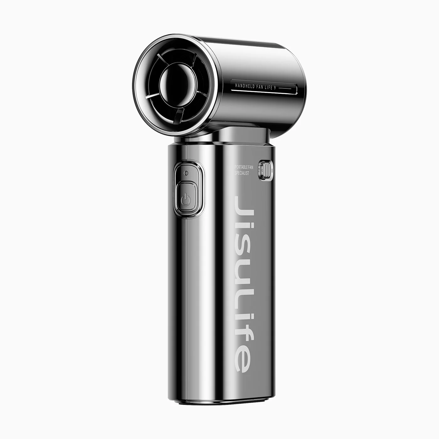 Jisulife Handheld Fan Life9 - Chrome Limited Edition