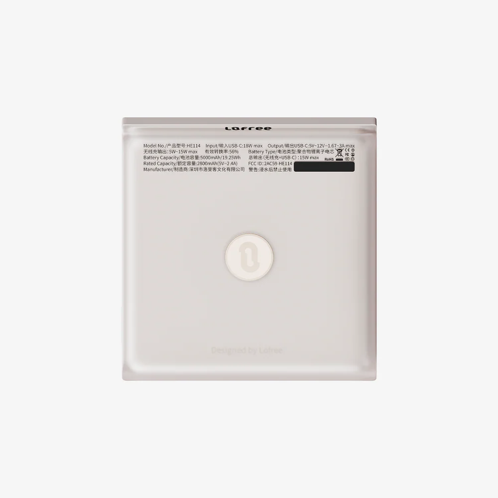 Lofree Glamor Magnetic Power Bank