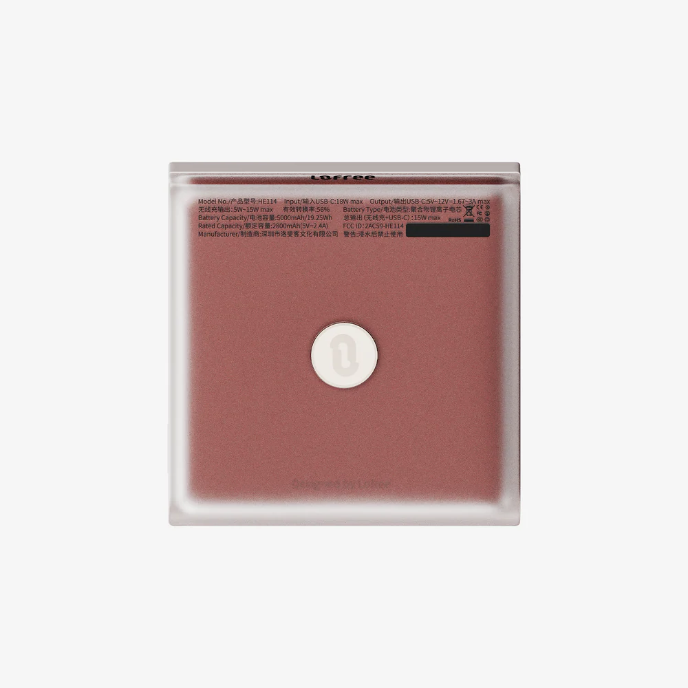 Lofree Glamor Magnetic Power Bank