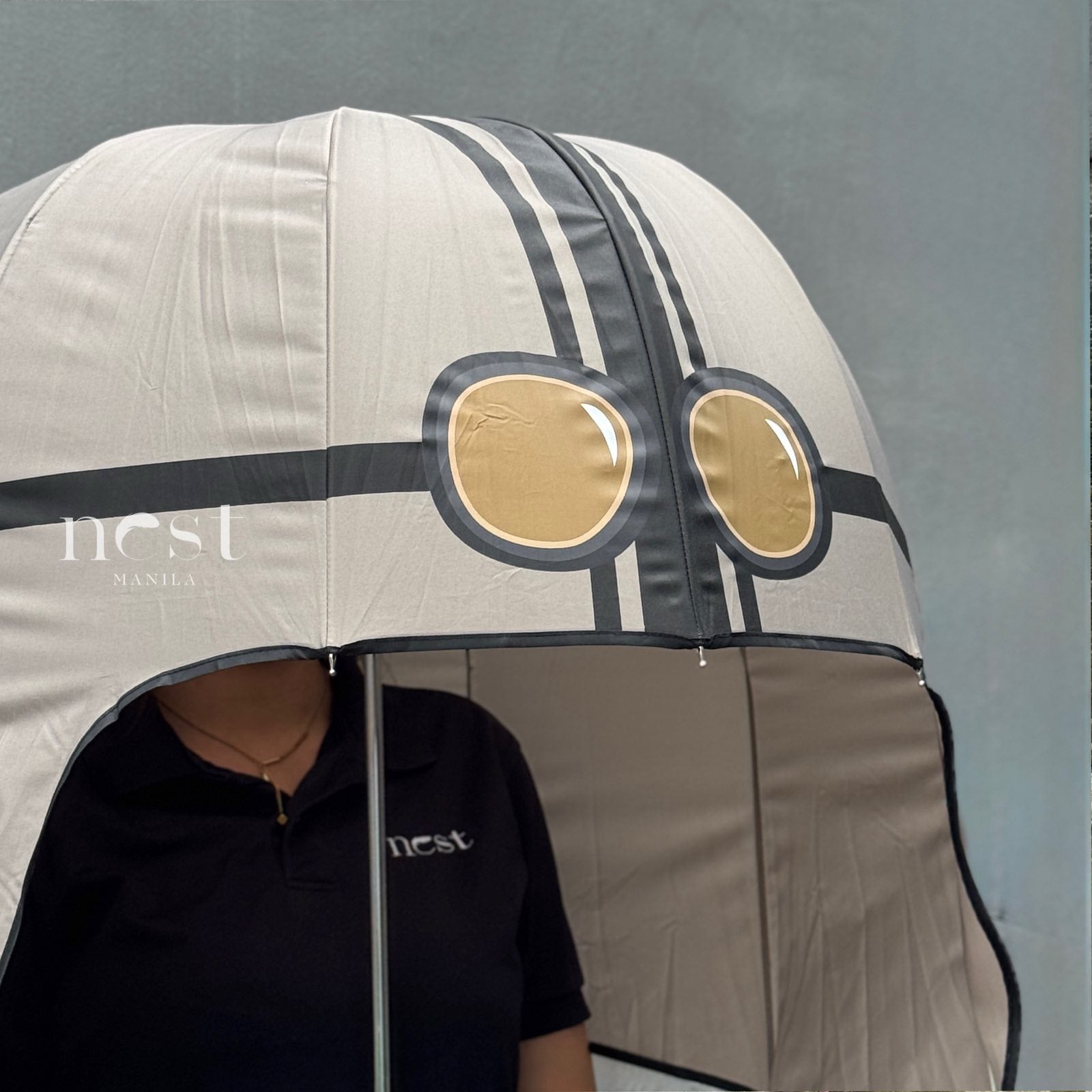 HeadGuard 360 Novelty Helmet Umbrella