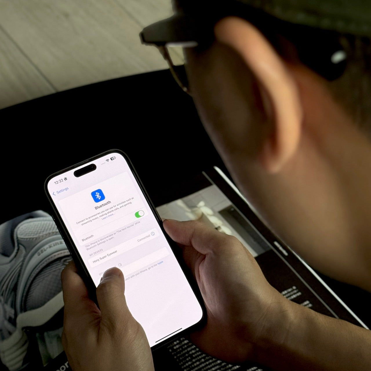 Smart Eyewear with Bluetooth Audio