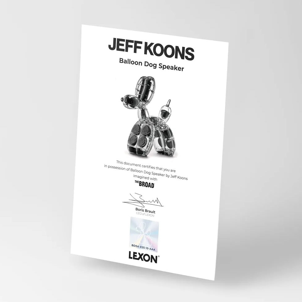 Lexon Balloon Dog Speaker