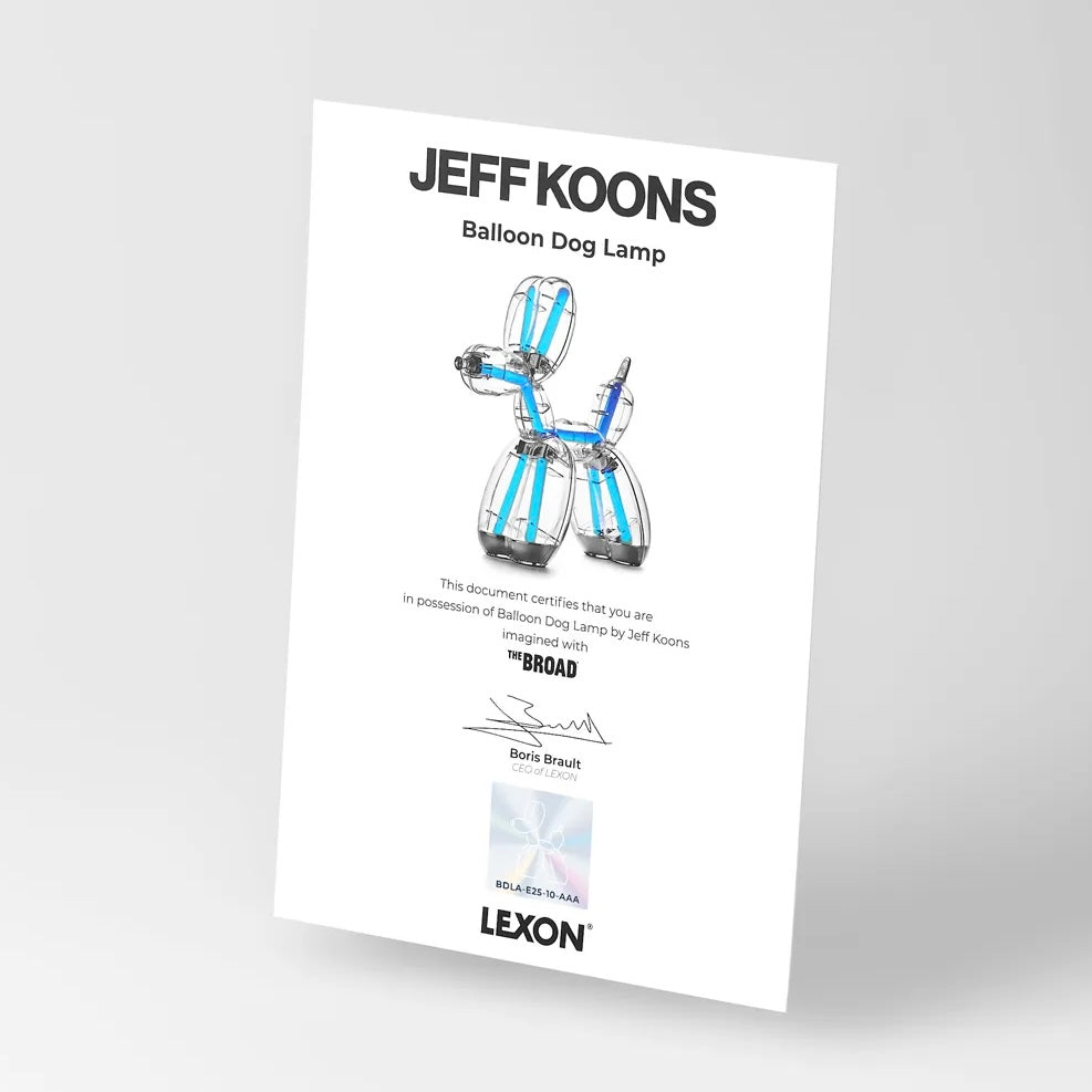 Lexon Balloon Dog Lamp