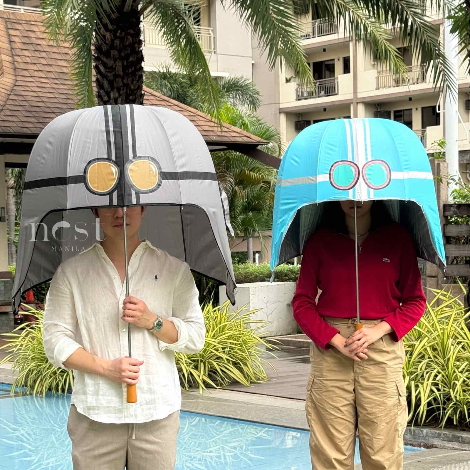 HeadGuard 360 Novelty Helmet Umbrella