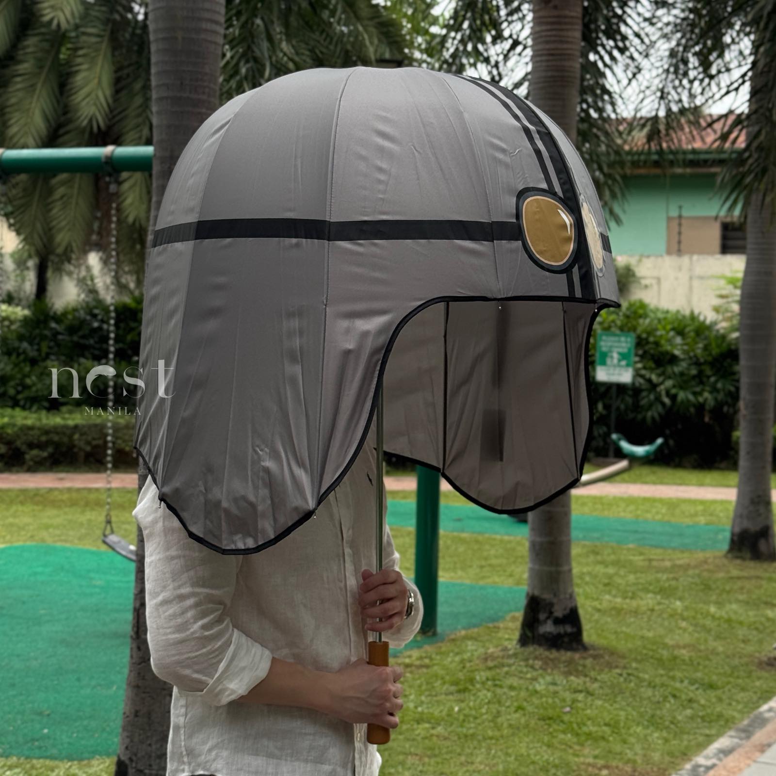 HeadGuard 360 Novelty Helmet Umbrella