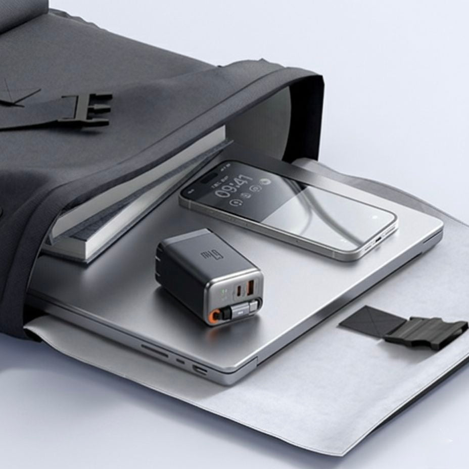 Mcdodo 67W GaN Charger with Built-in Retractable Cable